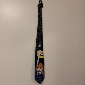 VTG Paws Addiction Garfield Luke Odie Vader Star Fur Wars  Necktie